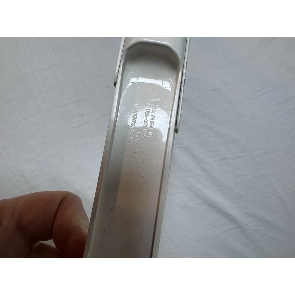 PAMPERED CHEF White Adjustable Measuring Spoon Teaspoon Tsp USA Made Cooking